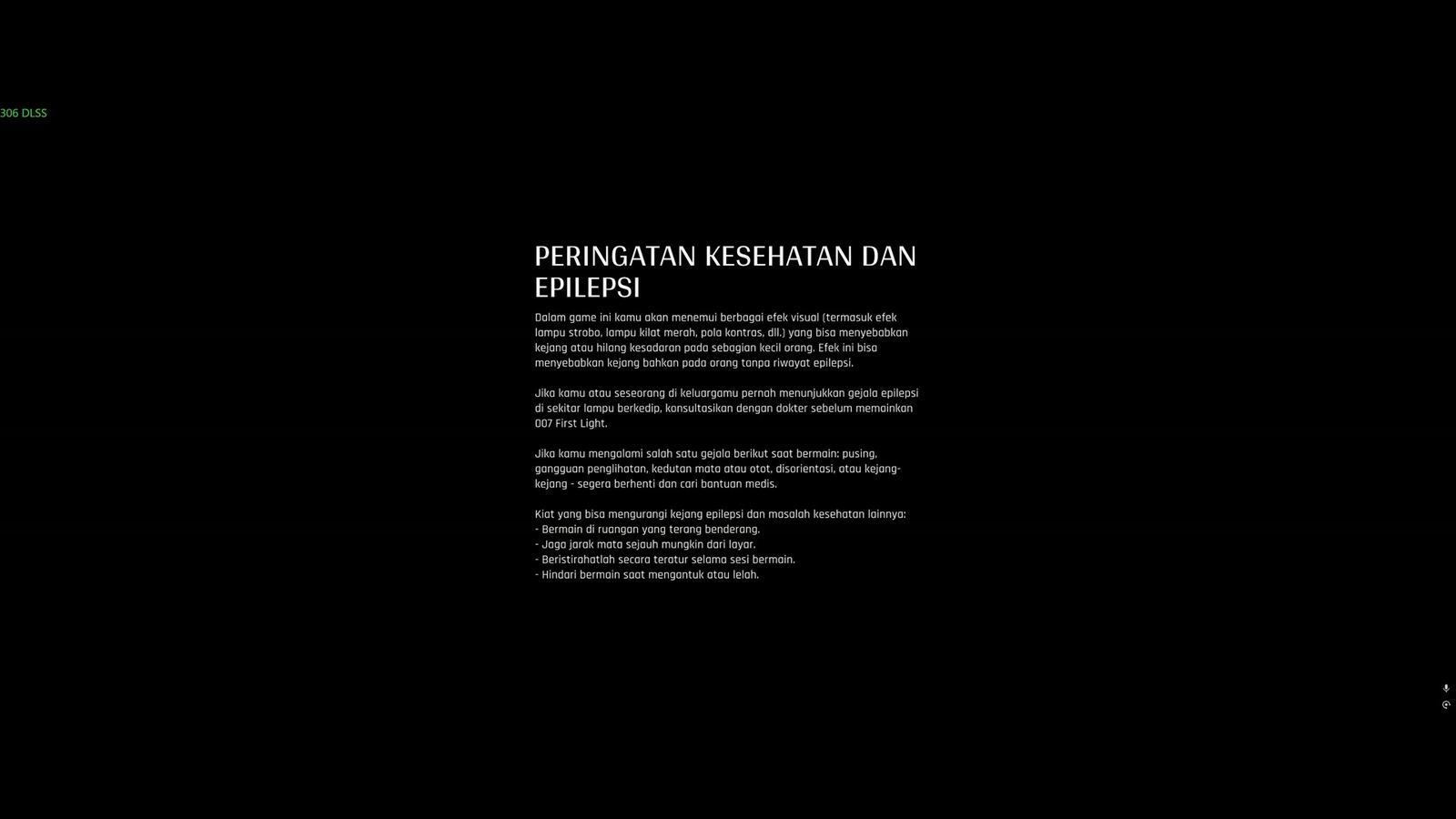 007 First Light, Tangkapan layar dalam game (2 dari 25).