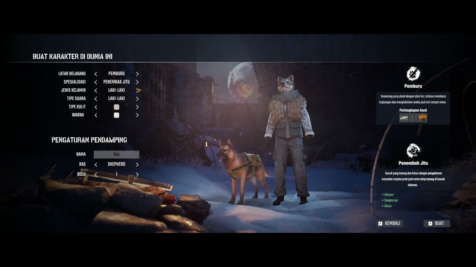 Permafrost, Tangkapan layar dalam game (2 dari 8).